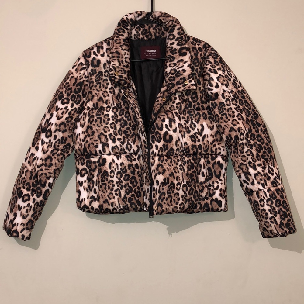 Cheetah Print Coat